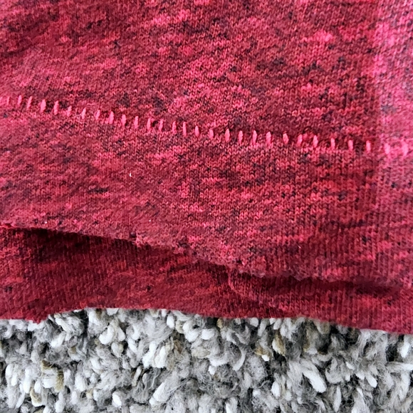 THE GREAT. DISTRESSED PEPLUM TEE/TOP - Picture 7 of 13